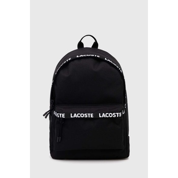 Lacoste Раница Lacoste в черно голям размер с изчистен дизайн (NH4607)