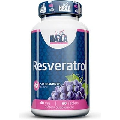 Haya Labs Resveratrol 40 mg 60 kapslí
