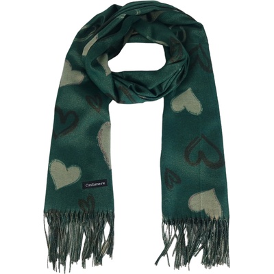 Дамски шал със сърца - Loni