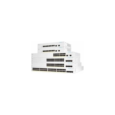 Cisco switch CBS220-8FP-E-2G (8xGbE,2xSFP, 8xPoE+,130W,fanless)