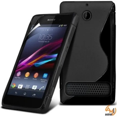 Sony Силиконов калъф за Sony Xperia E1 черен