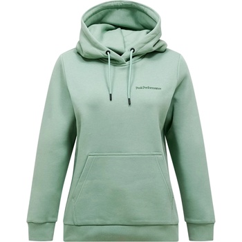 Peak Performance Дамски суичър Peak Performance Women's Original Small Logo Hoodie - Green Valley (017-3331-0414)