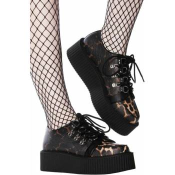 Killstar topánky s klinom Scratched Out