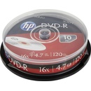 HP DVD-R 4,7GB 16x, cakebox, 10ks (DME00026-3)