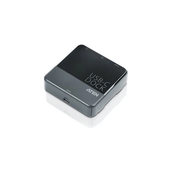 ATEN UH3233 Жичен USB 3.2 Gen 1 (3.1 Gen 1) Type-C Черен (UH3233-AT)