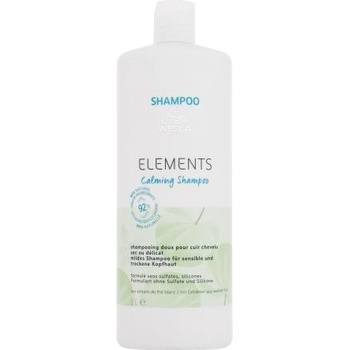 Wella Elements Calming Shampoo 1000 ml успокояващ шампоан за сух и чувствителен скалп за жени