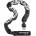 Kryptonite Keeper 785 Integrated Chain 85 cm Цвят: черен