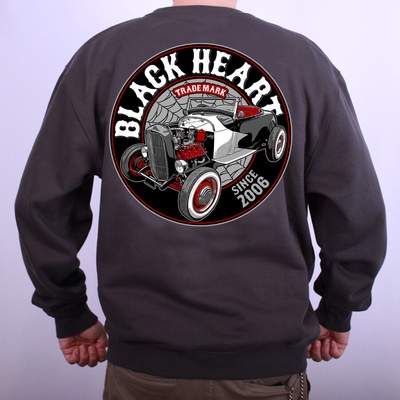 Mikina BLACK HEART SPEEDSTER Černá