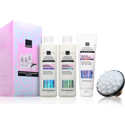 Avon Advance Techniques Expert Hair Care Giftset подаръчен комплект За коса за жени 4 бр