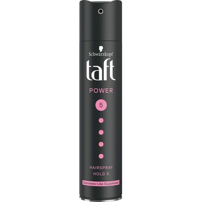 Schwarzkopf Taft Power lak na vlasy s extra silnou fixáciou pre suché a poškodené vlasy Cashmere 250 ml