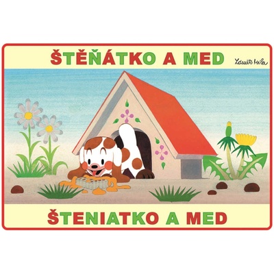 Štěňátko a med omalovánky A5 Miler Zdeněk