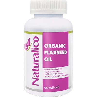 Naturalico Flaxseed Oil [90 Гел капсули]