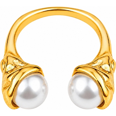 Solla Pearl Embrace dámsky prsteň zlatý CH Z PR37