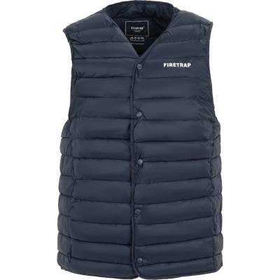 Firetrap Елек Firetrap Men's Padded Sleeveless Gilet - Navy