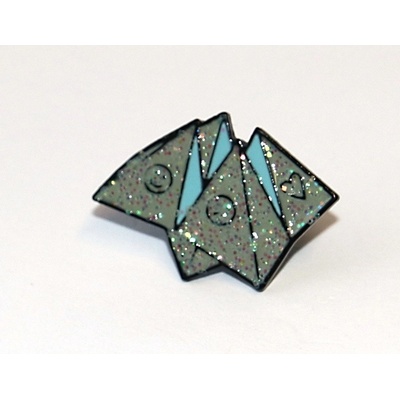 BeCool brož Origami Vzpomínky na dětství Hra na papírové skádačce Be creative 3325