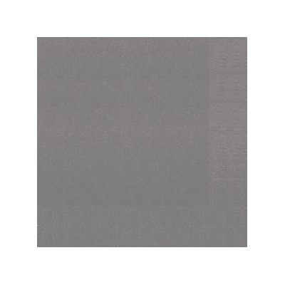 DUNI Servítka 3V 40 cm granite sivá 125 ks