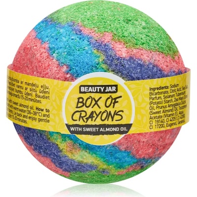 Beauty Jar Box Of Crayons бомбичка за вана с бадемово масло 150 гр