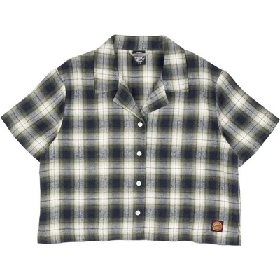 Santa Cruz košile Classic Check Crop Shirt Navy/Green Check