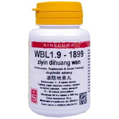 Sinecura WBL1.9 ziyin dihuang wan 60 tablet