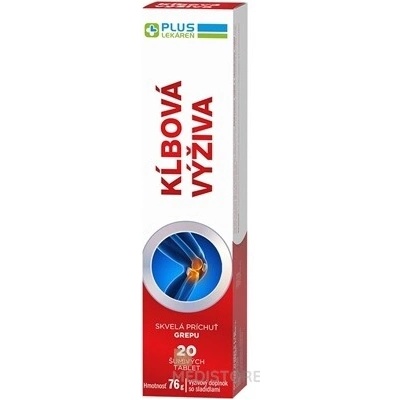 Vitar Kĺbová výživa šumivé tbl s príchuťou grepu 20 tabliet