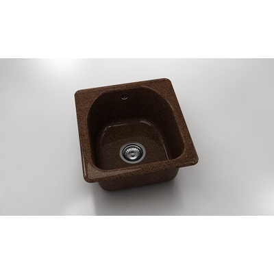 FAT Кръгла мивка Classic 217, Granicite, 339 Nutshell, с включен сифон