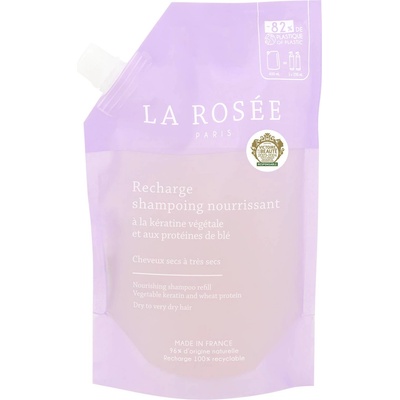 La Rosée Подхранващ шампоан, пълнител, 400 ml