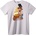 NOONEBRAND Тениска Златен Миньор - 2XL, White