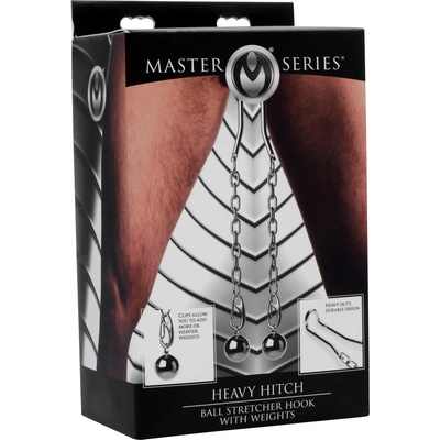 Master Series Heavy Hitch Ball Stretcher Hook with Weights Silver