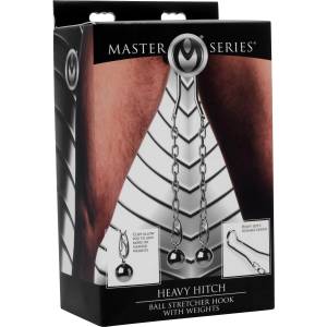 Master Series Heavy Hitch Ball Stretcher Hook with Weights Silver