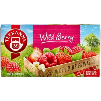 Teekanne Wild Berry World of Fruits 20 x 2,25 g