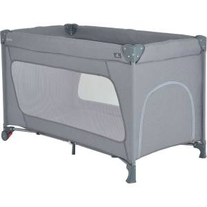 Cangaroo Детска сгъваема кошара Cangaroo - One touch, тъмносива (111623) - baby
