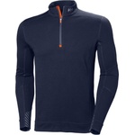 Helly Hansen lifa 75107 / Мъжка функционална риза от мериносова вълна с 1/4 цип - тъмносиня xxxl (59510700313)