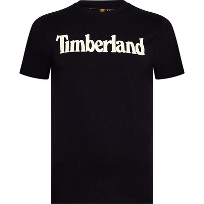 Timberland Тениска Timberland Men's Wordmark Logo T-Shirt - Black
