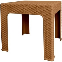 MEGA PLAST Stôl záhradný BISTRO, okrový 48 cm