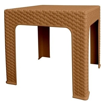 MEGA PLAST Stôl záhradný BISTRO, okrový 48 cm