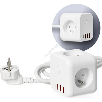 Kobi 3 Plug + 4 USB (KB0442)