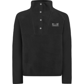 Didriksons Детски поларен пуловер Didriksons Kid's Yokto Half-Buttons 2 Fleece jumper - Black - размер 120 (704-4475-0111)