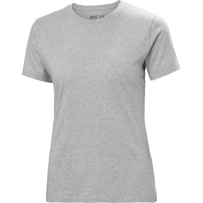 Helly Hansen clasic 79163 manchester / Дамска тениска - сив меланж l (59916307703)