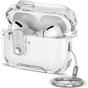 Tech-protect Калъф за Apple AirPods Pro 3, Tech-Protect Bounce Pro Case, Прозрачен (5906302392681)