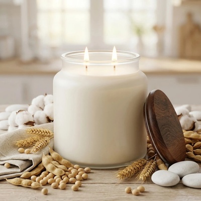 Pure Integrity Soy Candles NATURAL 454 g