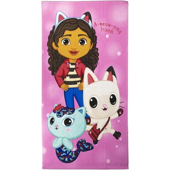 Cerda Плажна кърпа gabbys dollhouse