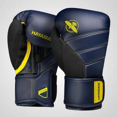 Hayabusa fightwear БОКСОВИ РЪКАВИЦИ HAYABUSA T3 NAVY YELLOW - 12 oz