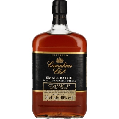 Canadian Club Classic 12y 40% 0,7 l (čistá fľaša)