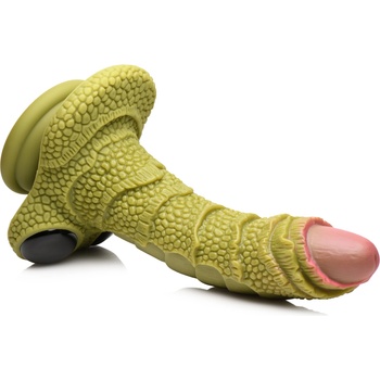 Image 1 of Creature Cocks Swamp Monster Scaly Silicone Dildo