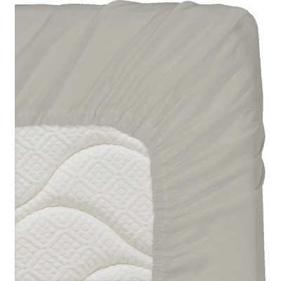 Дилиос Долен чаршаф с ластик 60/120/16 см светлосиво 100% памук