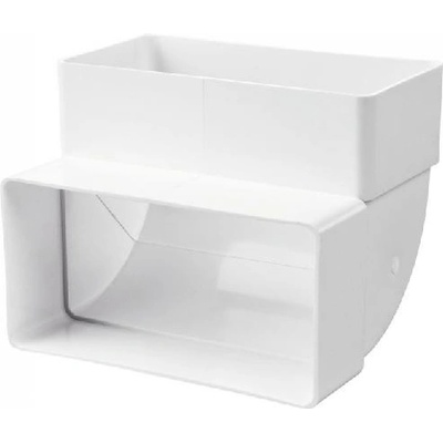 Vents Koleno pro čtyřhranné potrubí kolmé 204x60 mm PVC – Zboží Mobilmania