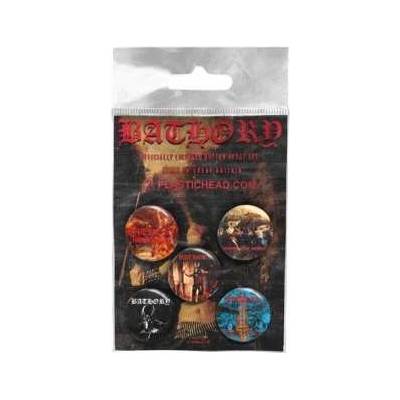 Sada Placek Bathory Button Badge set