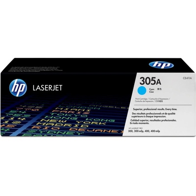 HP Тонер, HP CE411A Nr. 305A, син (CE411A)