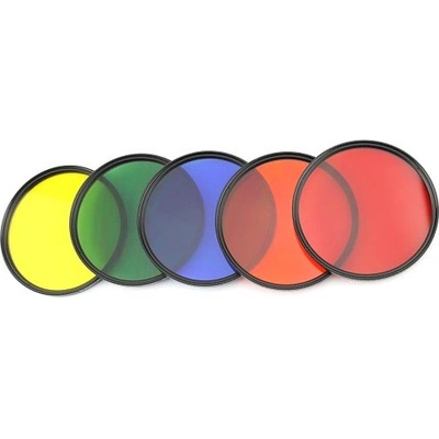 Elementrix sada 5 plných filtrů 72 mm
