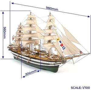 Occre Amerigo Vespucci 1: 100 + платна Kit